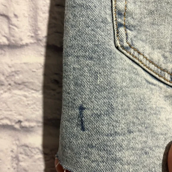 New George Light Blue Jean Shorts for Women Size 6 - Picture 4 of 4